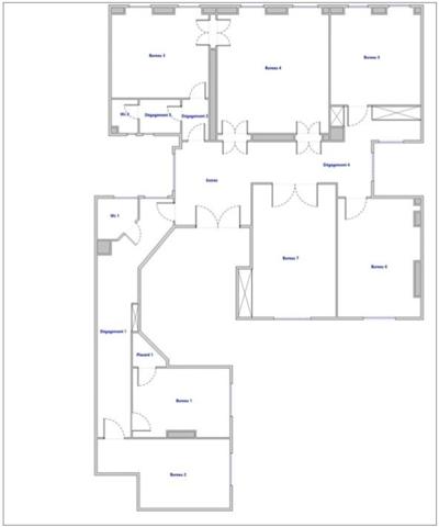 Bureaux prestige - 199m² - Triangle d'Or, Paris 8e