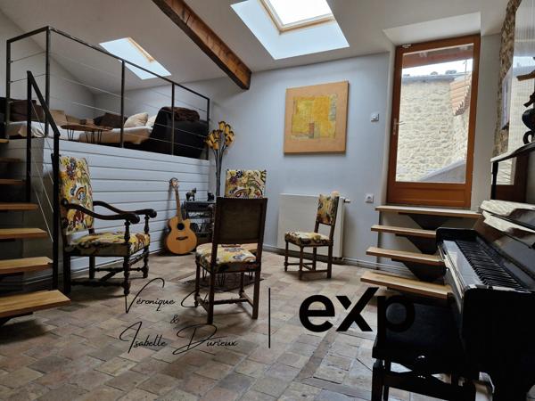 Maison familiale rénovée 5 ch. + bureaux – Soucieu-en-Jarrest, à 30 min de Lyon