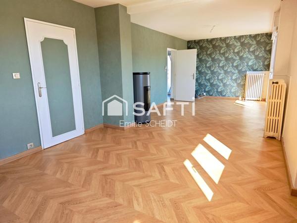 Maison de 81 m² rénovée sur un terrain de 807 m²
