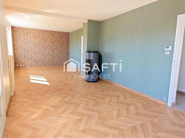 Maison de 81 m² rénovée sur un terrain de 807 m²