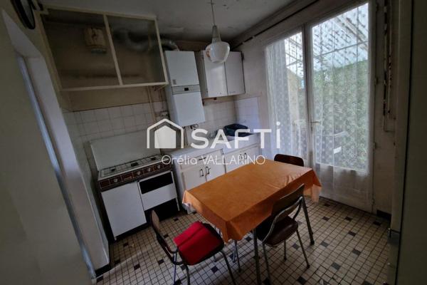 Maison familiale 4 pièces de 70 m² avec jardin arboré