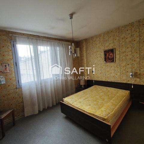 Maison familiale 4 pièces de 70 m² avec jardin arboré