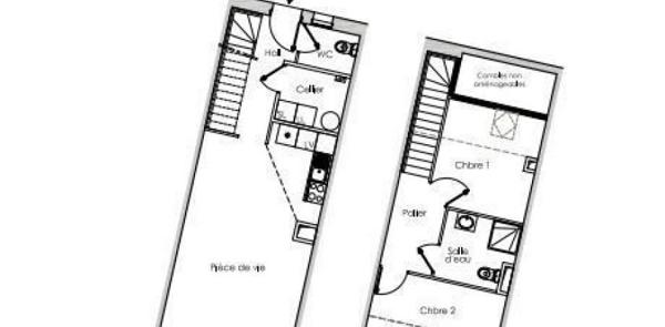 Appartement 3 pièces de 68 m² à Haute-Goulaine (44115)