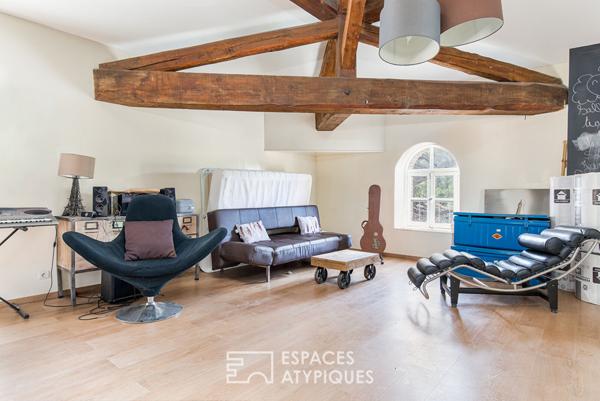 Maison de maître avec piscine