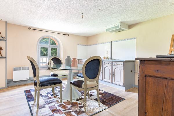 Maison de maître avec piscine