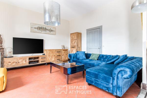 Maison de maître avec piscine