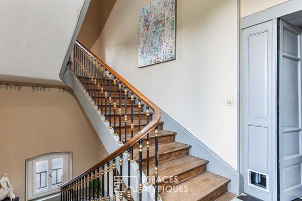 Maison de maître avec piscine