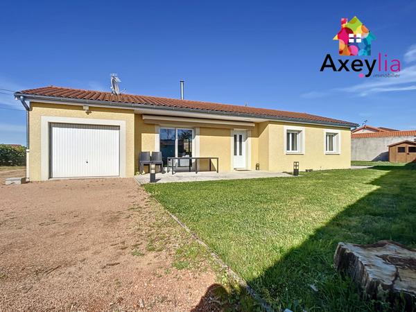 Saint-Jean-Saint-Maurice-sur-Loire (42155) A VENDRE - SAINT-JEAN-SAINT-MAURICE - MAISON DE PLAIN-PIED DE 2007 AVEC TROIS CHAMBRES, GARAGE ET TERRAIN