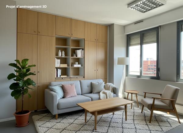 Bureau
         6 pièces
        - 72 m² Exclusivité 180 000 € *