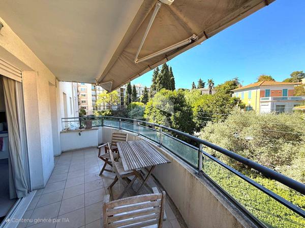 À vendre : Appartement T2 à Cagnes sur Mer - Vue sur Château de Cagnes