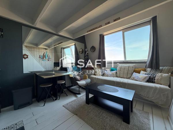 Studio meublé prêt à vivre ou Investissement clé en main.