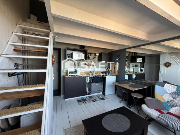 Studio meublé prêt à vivre ou Investissement clé en main.