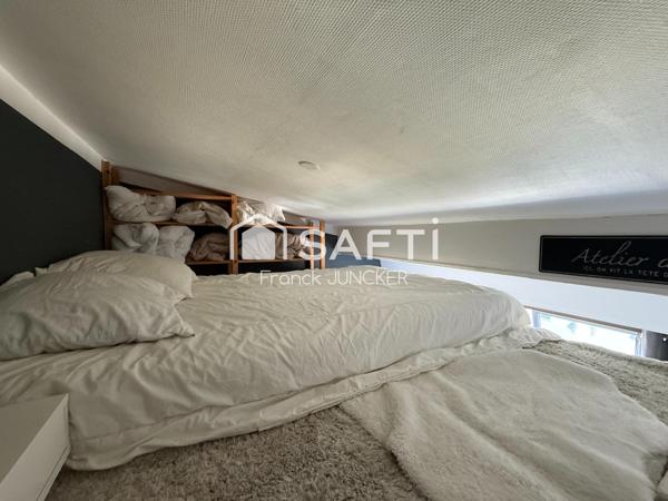 Studio meublé prêt à vivre ou Investissement clé en main.