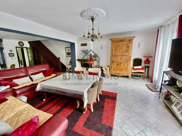 Maison familiale 147 m² – 4 chambres – Grand terrain