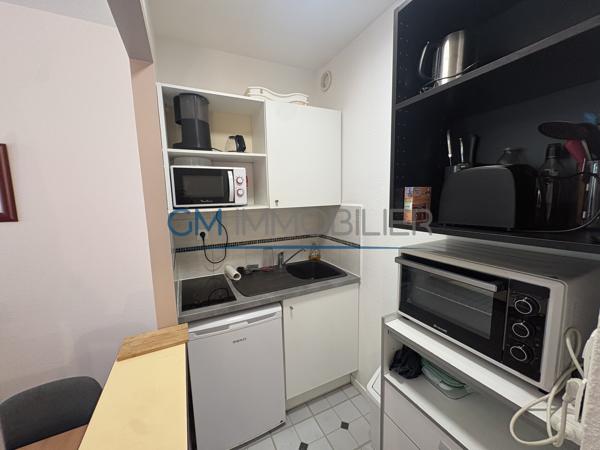 Studio avec balcon idéal curistes – Fort potentiel habitation ou investissement
