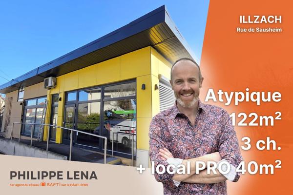 HABITATION + local PRO (belle visibilité!)