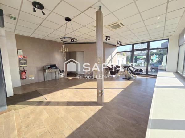 HABITATION + local PRO (belle visibilité!)