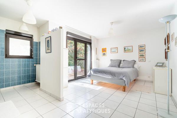 Maison d’architecte avec terrasse