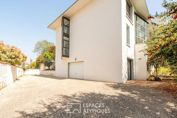 Maison d’architecte avec terrasse