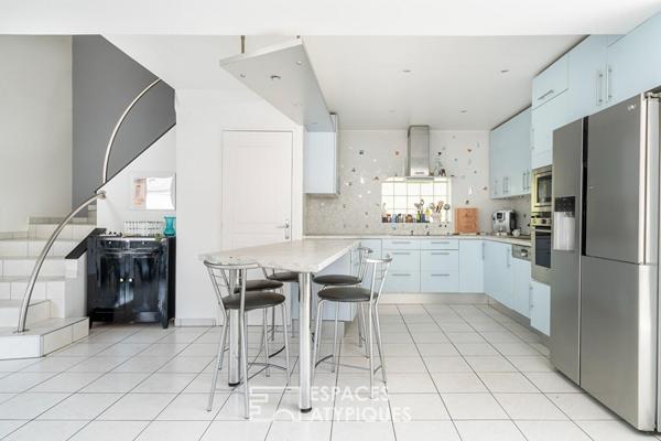 Maison d’architecte avec terrasse