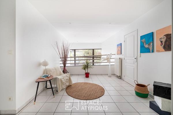 Maison d’architecte avec terrasse