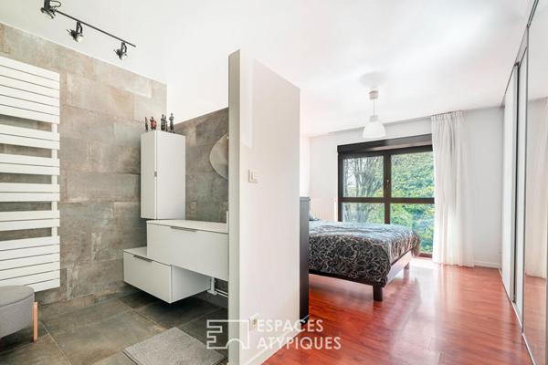 Maison d’architecte avec terrasse