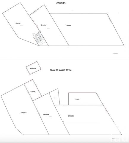 Immeuble à vendre 430 m² Saint-Sulpice-les-Feuilles