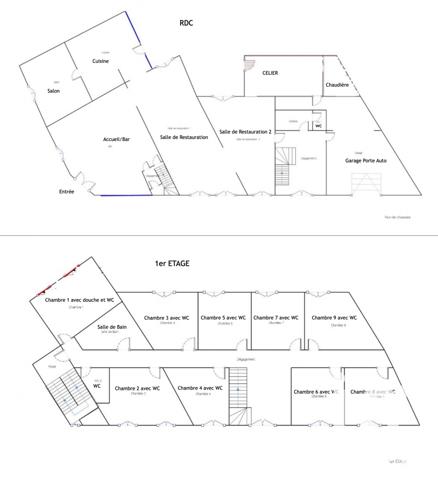 Immeuble à vendre 430 m² Saint-Sulpice-les-Feuilles