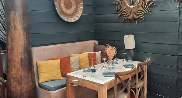 Fond commerce Restaurant cuisine du monde