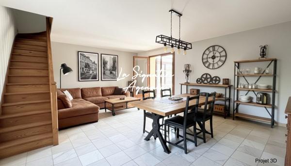 Maison familiale de 170 m² avec jardin et garages