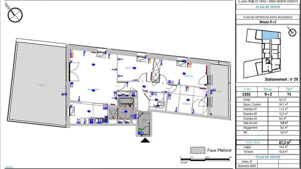 Appartement Type 4 - Résidence Alizé