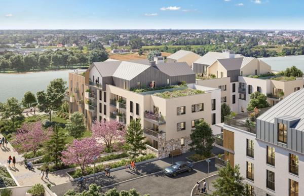 Appartement à vendre 4 pièces 85m2 3 Chambres et jardin ORLEANS (45)