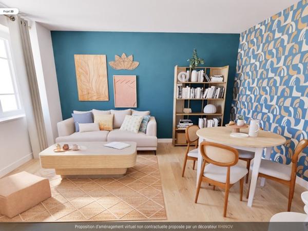 Appartement à vendre |  Douarnenez |  2 pièces | 44 m²