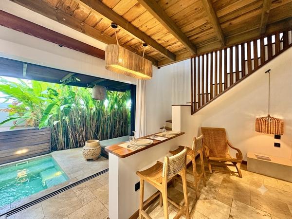 Ensemble immobilier de 2 logements avec Jacuzzi à L'Étang-Salé