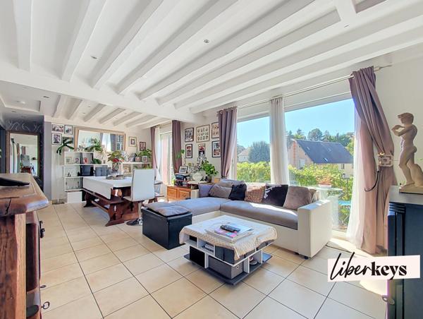 Maison familiale PRÊTE À VIVRE de 120m2- centre de L'AIGLE  - 4 chambres - terrain de 625m2 et balcon orienté sud