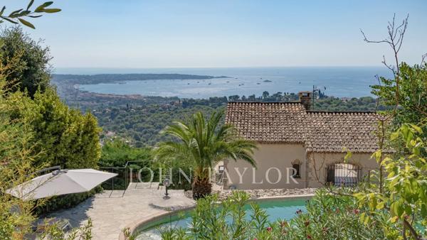 Hauteurs de Golfe-Juan Vue mer panoramique