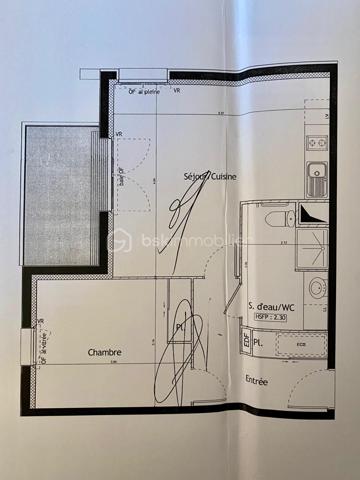 Studette de 24,06 m²