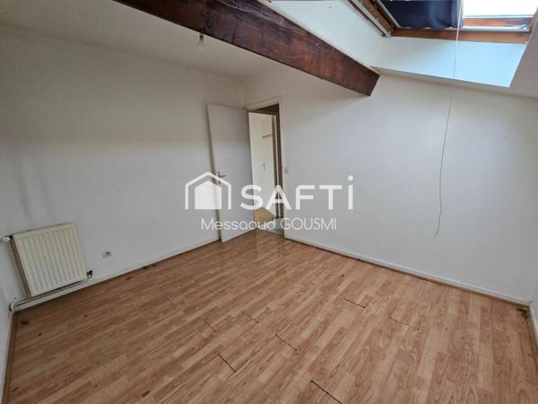 DUPLEX 61 m² – FORT POTENTIEL – RENTABILITÉ 10 % – FAIBLES CHARGES