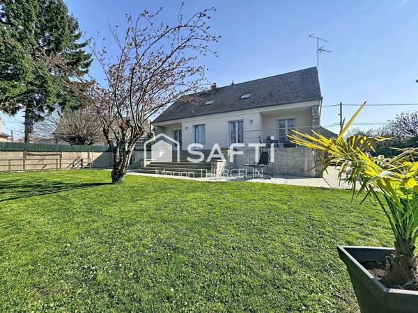 Maison familiale idéalement située dans Neuville aux Bois avec sous-sol total