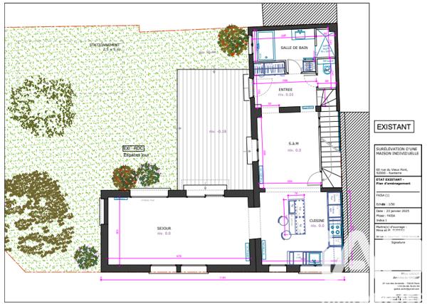 Maison à vendre 5 pièces 124 m² Nanterre