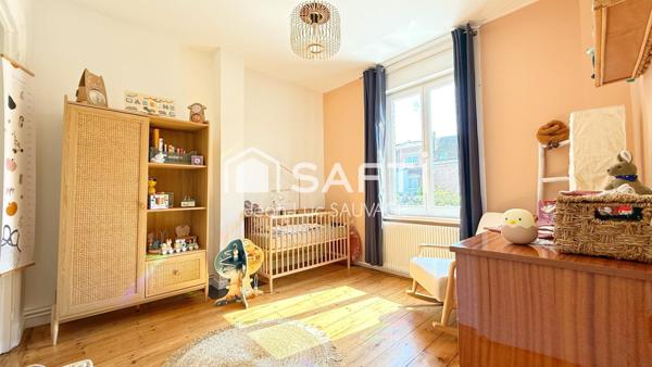 Charmante semi-bourgeoise 4 ch + jardin de ville