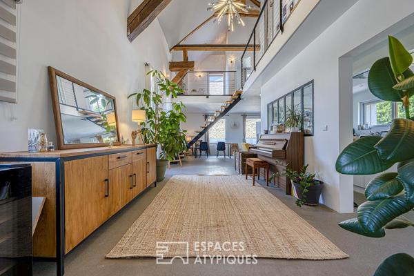 Réhabilitation contemporaine d’une ancienne grange