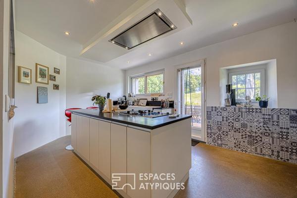 Réhabilitation contemporaine d’une ancienne grange