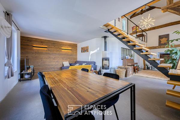 Réhabilitation contemporaine d’une ancienne grange