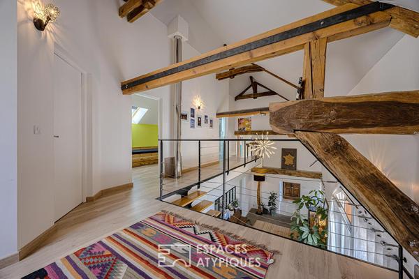 Réhabilitation contemporaine d’une ancienne grange