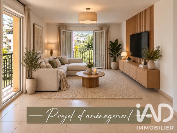 Appartement à vendre 3 pièces 64 m² Grasse