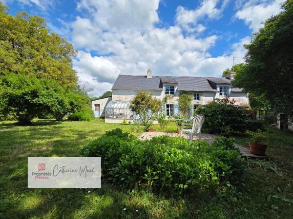 Finistère Sud, Clohars -Carnoët, longère de 125 m2,  6 pièces