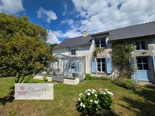 Finistère Sud, Clohars -Carnoët, longère de 125 m2,  6 pièces