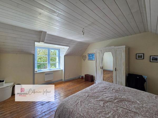 Finistère Sud, Clohars -Carnoët, longère de 125 m2,  6 pièces
