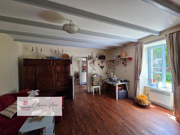 Finistère Sud, Clohars -Carnoët, longère de 125 m2,  6 pièces